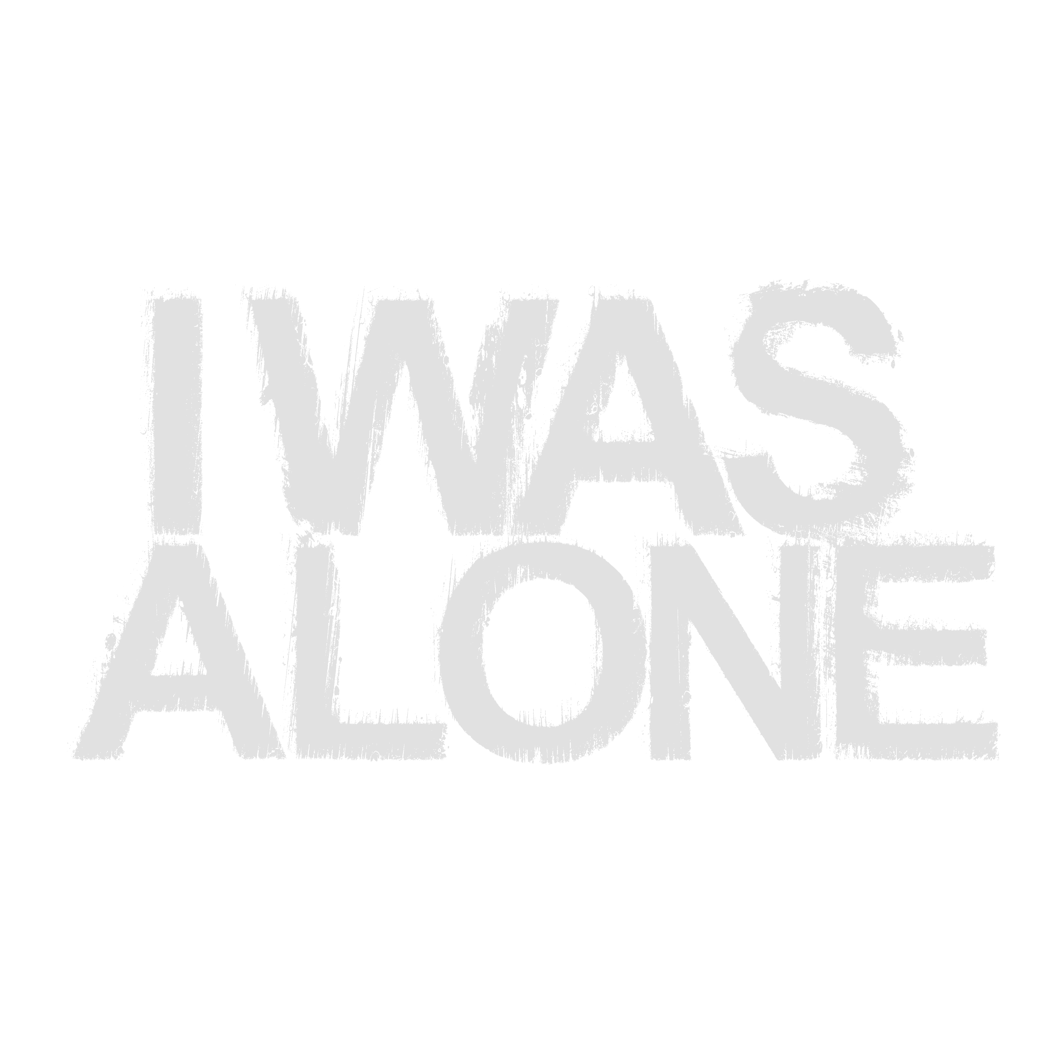 I Was Alone Logo